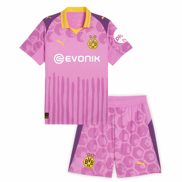 T-shirts et shorts pour enfants Borussia Dortmund Gardien de but 25/26