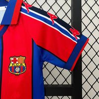 T-shirt et Short Enfant Retro FC Barcelona Home 95/97