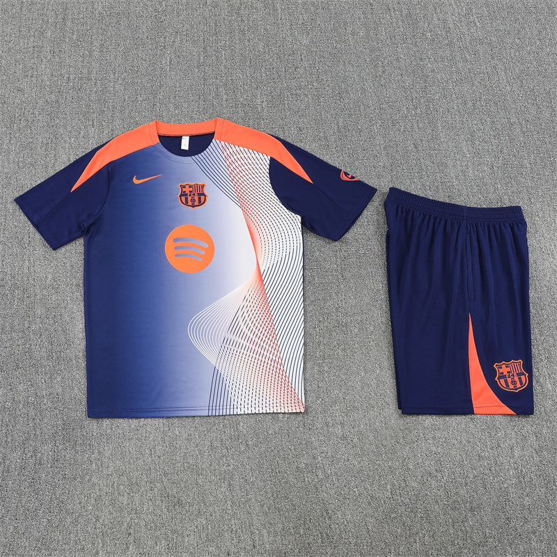 Maillot et short d'entraînement Barcelona Enfant 25/26