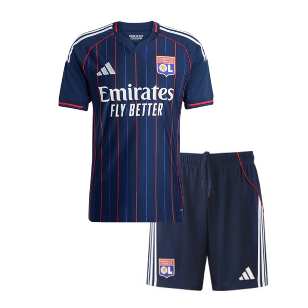 T-shirt et Short Enfant Olympique Lyonnais Away 25/26