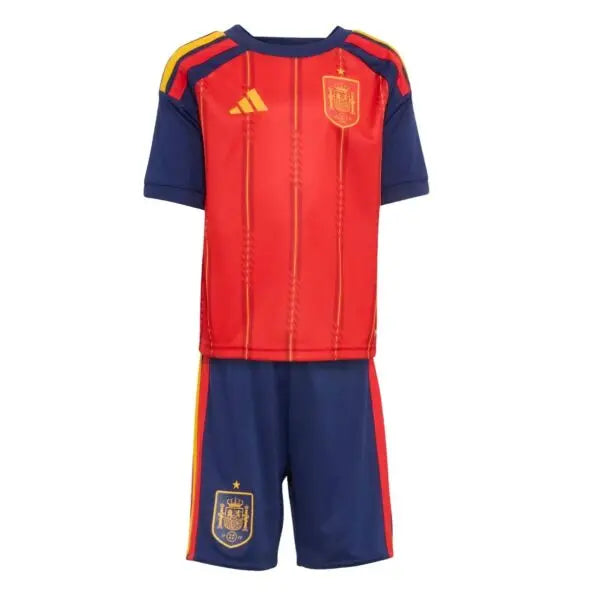 T-shirt et short Enfant Espagne Home 26/27