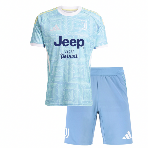 T-shirt et short pour enfants de la Juventus Away 25/26