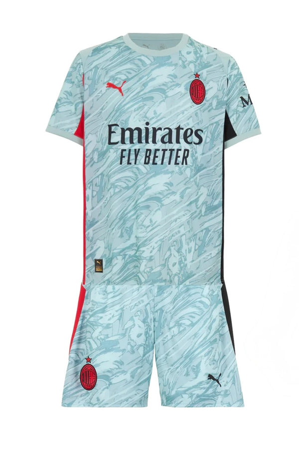 T-shirt et Short pour Enfant AC MILAN gardien de but 25/26