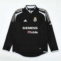 Maillot d'entraînement rétro à manches longues Real Madrid 04/05