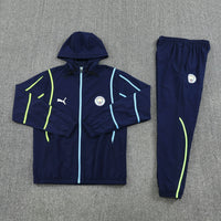 Ensemble de survêtement de football imperméable Manchester City 25/26