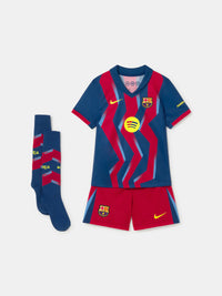 T-shirt et Short Enfant FC Barcelona Fourth 25/26 - avec des chaussettes