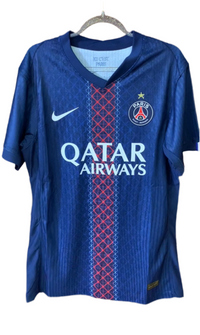 Maillot PSG Home 25/26 Version joueur - avec la star des Champions
