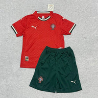 T-shirt et Short pour Enfant Portugal Home 25/26