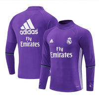 Maillot d'entraînement rétro à manches longues Real Madrid 16/17
