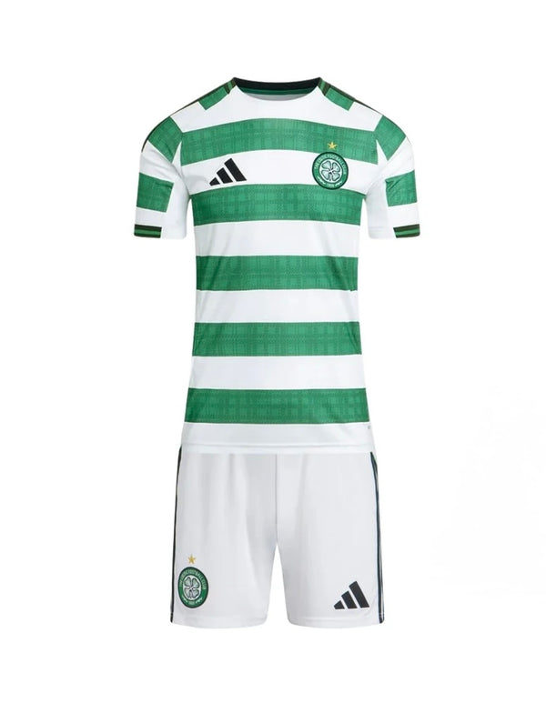 T-shirt et short enfant Celtic Home 25/26