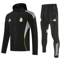 Ensemble de survêtement de football imperméable Real Madrid 25/26