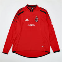 Maillot d'entraînement rétro à manches longues AC Milan 04/05