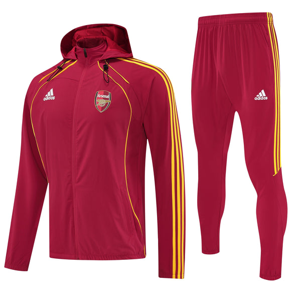 Ensemble de survêtement de football imperméable Arsenal 25/26