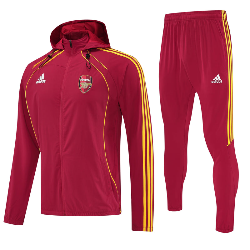 Ensemble de survêtement de football imperméable Arsenal 25/26