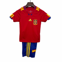 T-shirt et short Enfant Espagne Rétro Home 2010