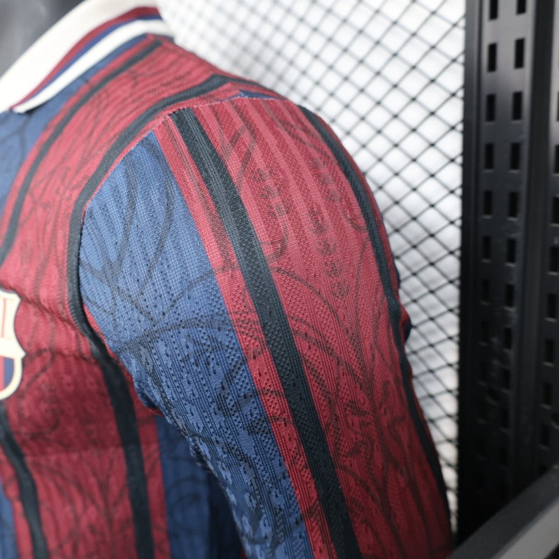 Maillot FC Barcelona Édition Spéciale 125e anniversaire - Joueur Version 25/26 manches longues