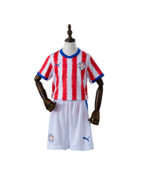 T-shirt et Short pour Enfant Paraguay Home 26/27