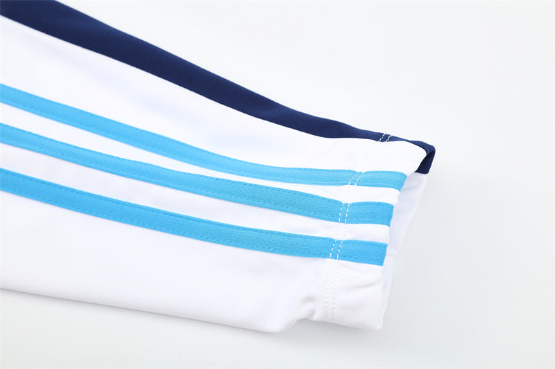 Maillot d'entraînement rétro à manches longues Real Madrid 09/10