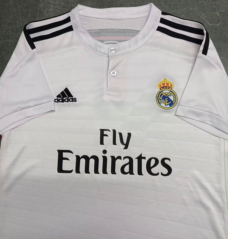 T-shirt et Short Enfant Retro Real Madrid Home 14/15