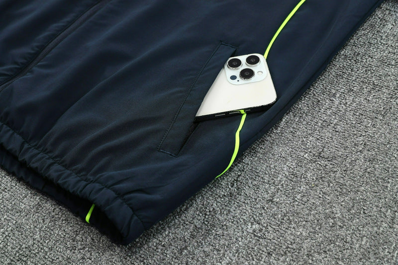 Ensemble de survêtement de football imperméable Real Madrid 25/26