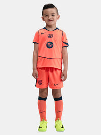 T-shirt et Short Enfant FC Barcelona Third 25/26 - avec des chaussettes