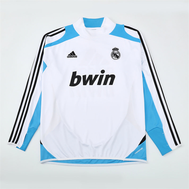 Maillot d'entraînement rétro à manches longues Real Madrid 12/13