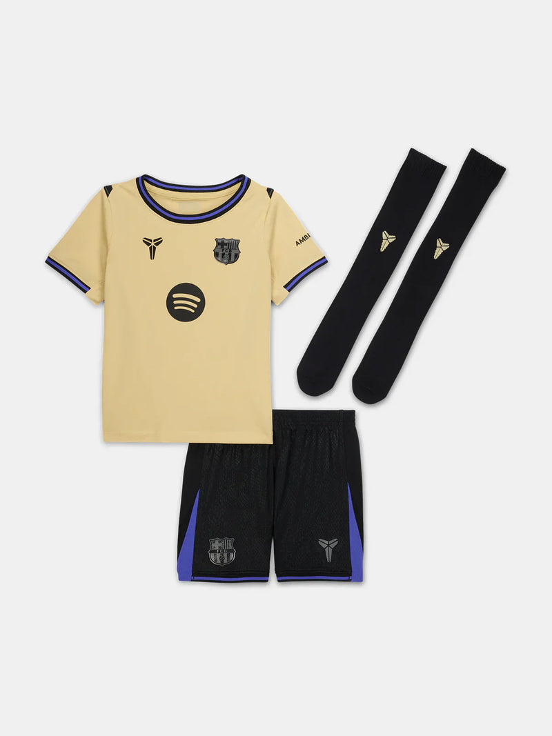 T-shirt et Short Enfant FC Barcelona Away 25/26 - avec des chaussettes