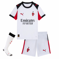 T-shirt et Short pour Enfant AC MILAN Away 25/26 - Avec des Chaussettes