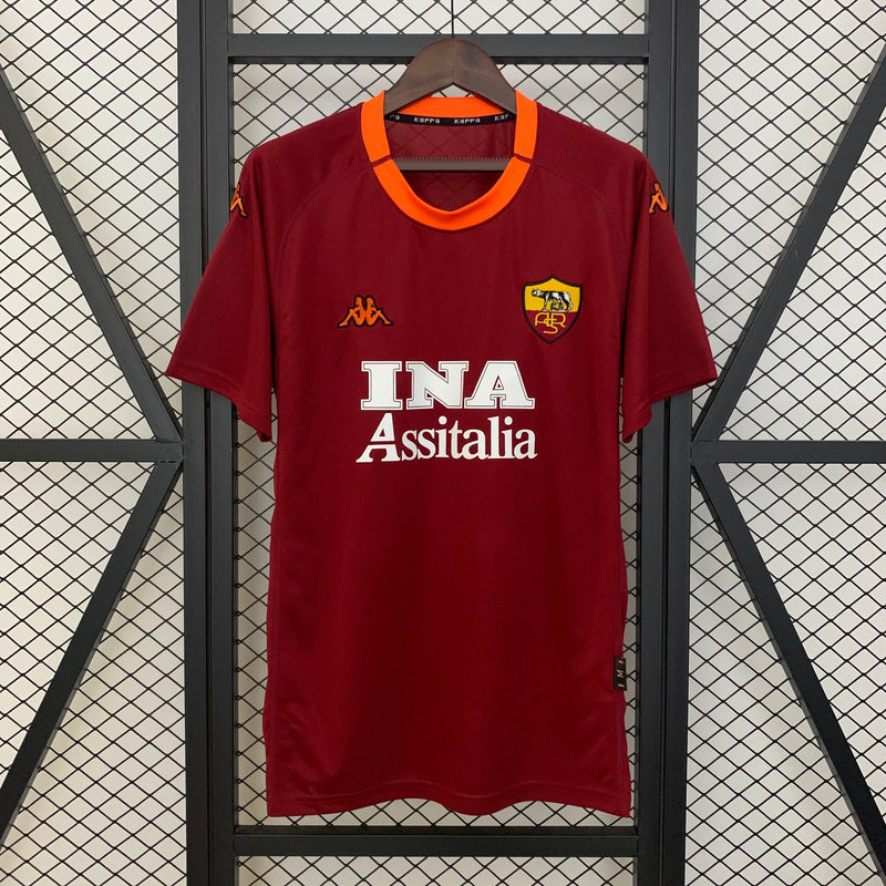 Maillot Rétro Roma Home 00/01