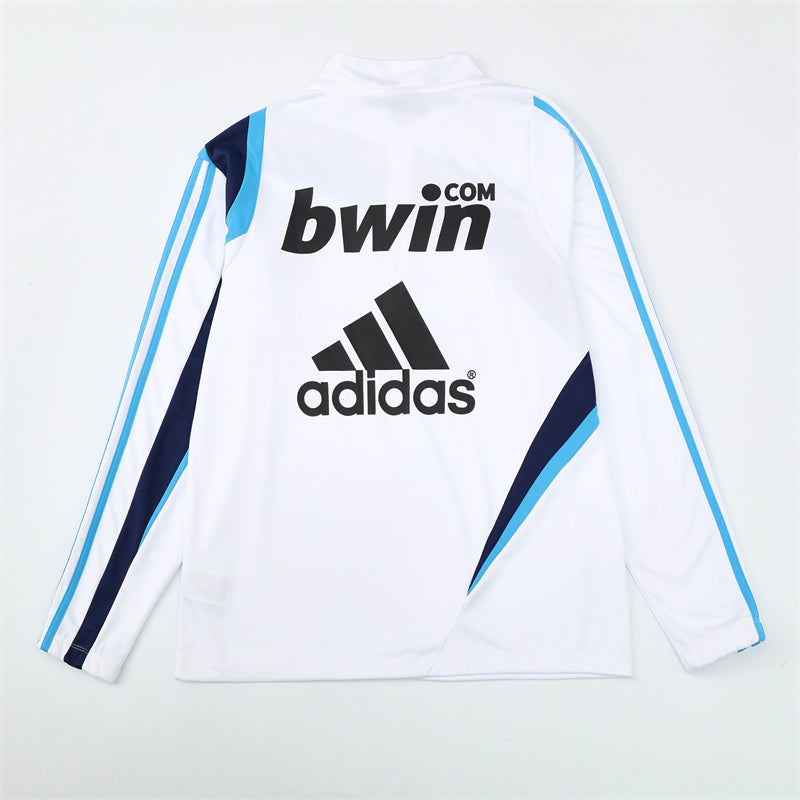 Maillot d'entraînement rétro à manches longues Real Madrid 09/10