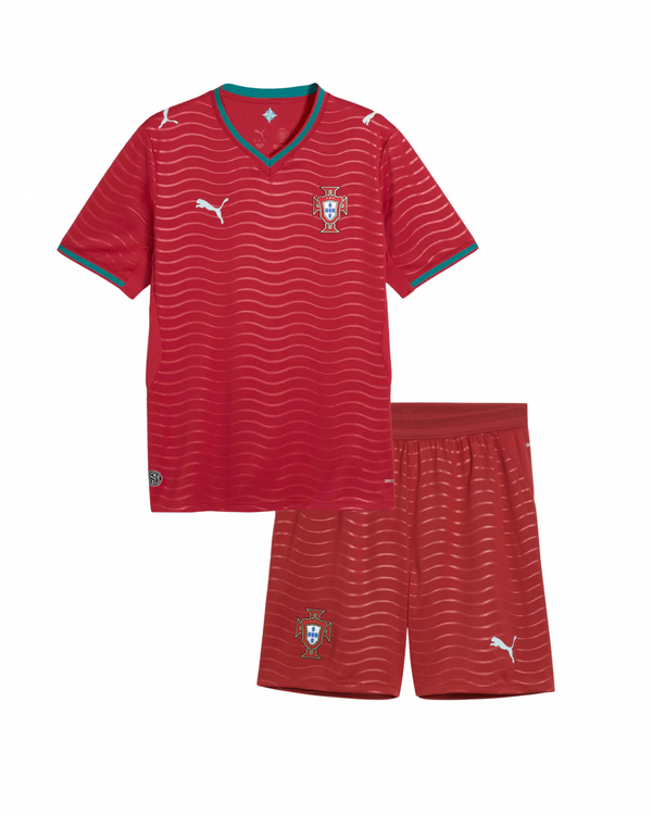 T-shirt et Short pour Enfant Portugal Home 26/27