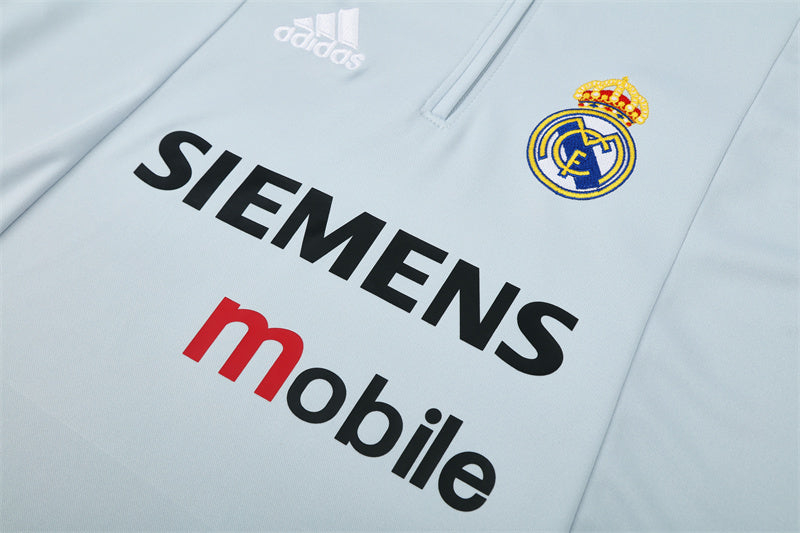 Maillot d'entraînement rétro à manches longues Real Madrid 04/05