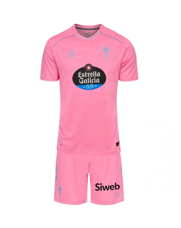 T-shirt et Short Enfant RC Celta Third 25/26