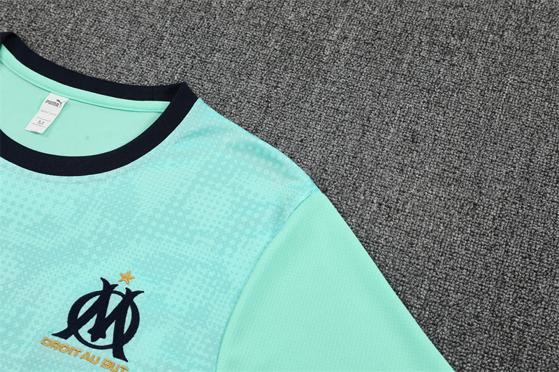Maillot et short d'entraînement de l'Olympique de Marseille Enfant 25/26