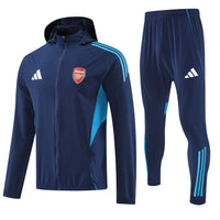 Ensemble de survêtement de football imperméable Arsenal 25/26