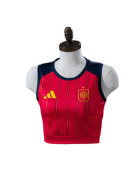 Maillot Espagne Home  26/27 femme Cropped