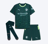 T-shirt et short Manchester City pour Enfant Fourth 25/26 - Avec des chaussettes