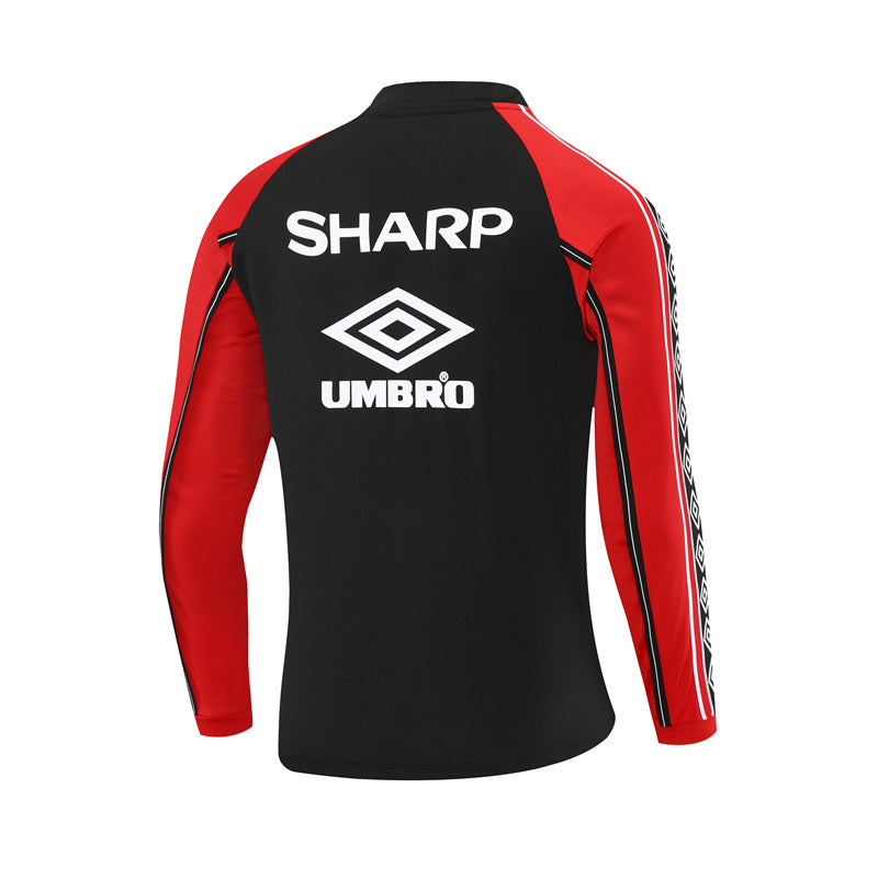 Maillot d'entraînement rétro à manches longues Manchester United 98/99