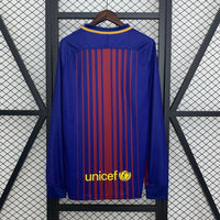 Maillot Barcelona Rétro Home 17/18 - Manches Longues