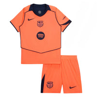 T-shirt et Short Enfant FC Barcelona Third 25/26