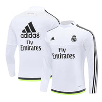 Maillot d'entraînement rétro à manches longues Real Madrid 15/16