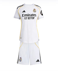 T-shirt et short Real Madrid Home 25/26 Enfant