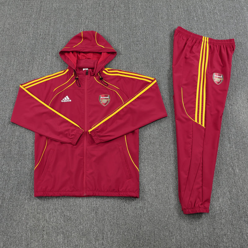 Ensemble de survêtement de football imperméable Arsenal 25/26