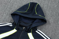 Ensemble de survêtement de football imperméable Real Madrid 25/26