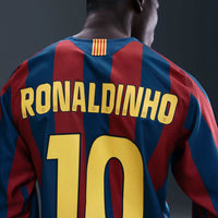 Maillot Barcelona Rétro Home 05/06 - Manches Longues