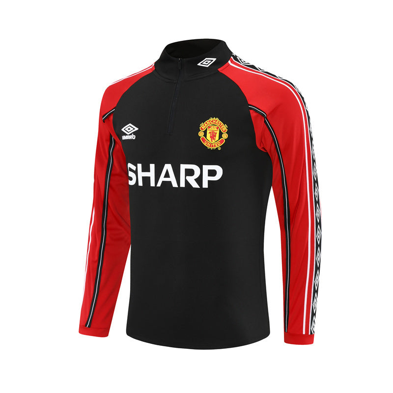 Maillot d'entraînement rétro à manches longues Manchester United 98/99