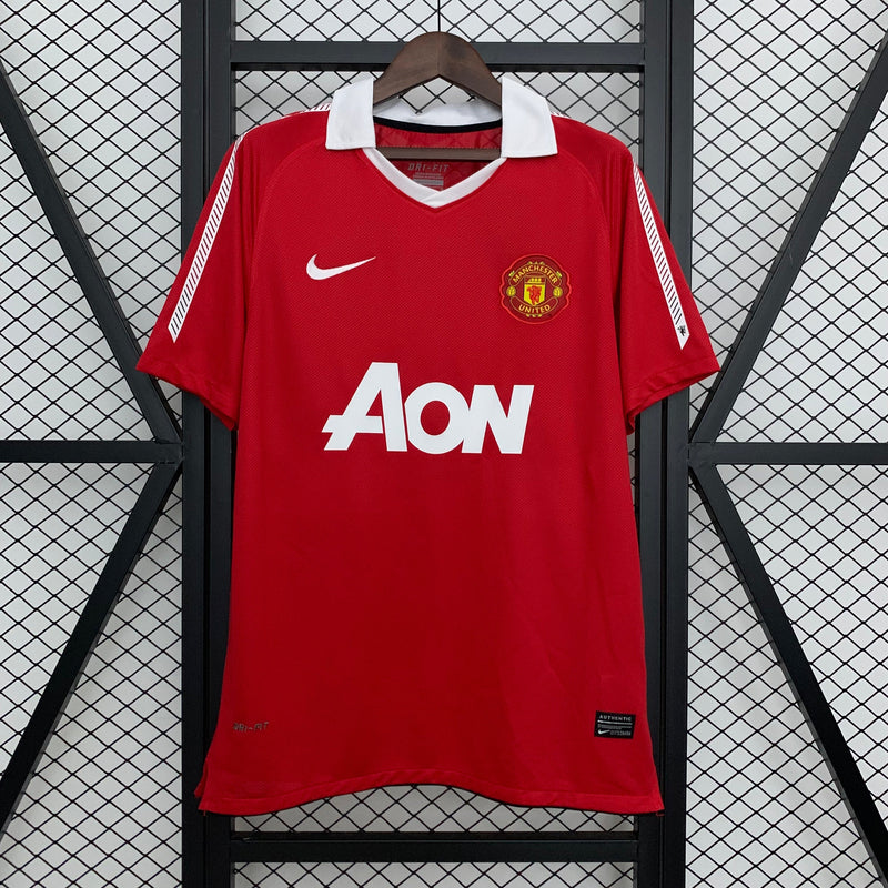 Maillot Rétro Manchester United Home 10/11