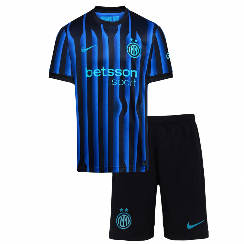 T-shirt et short Inter pour enfants Home 25/26