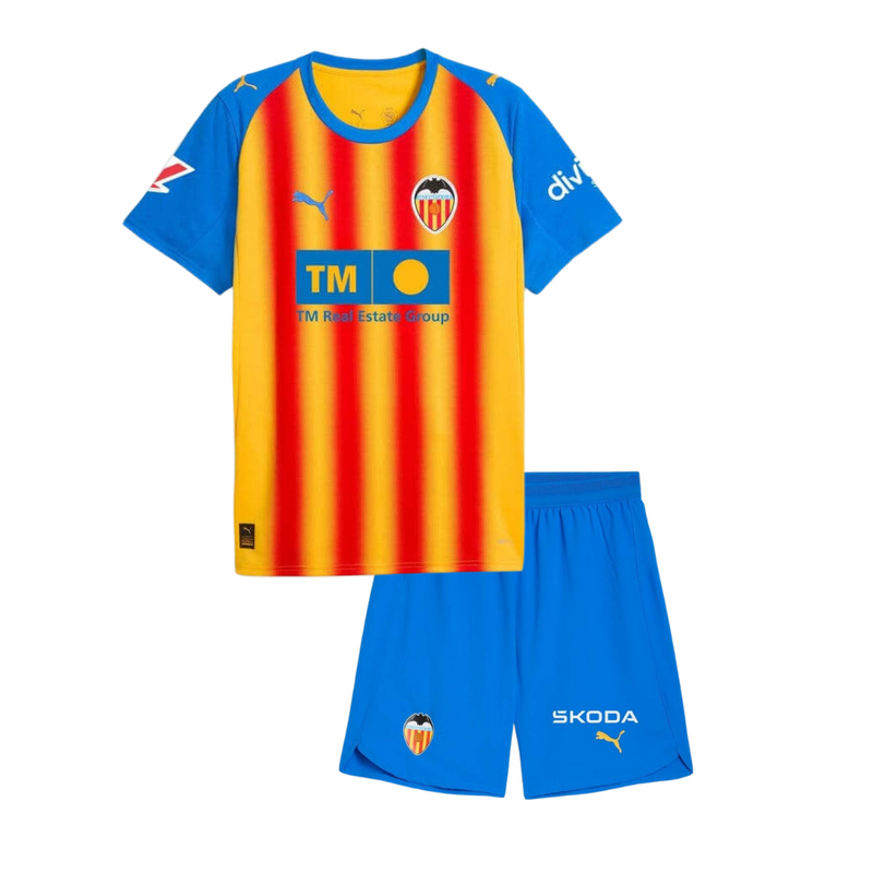 T-shirts et shorts pour Enfants Valencia Third 25/26