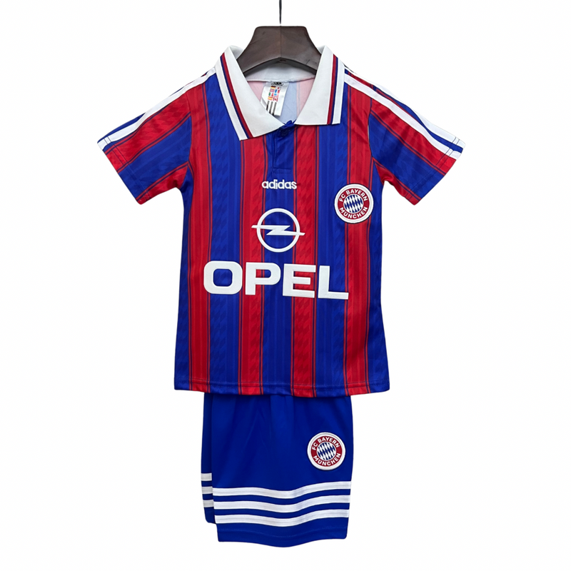 T-shirt et Short Rétro Bayern Munich Home pour Enfant 97/99